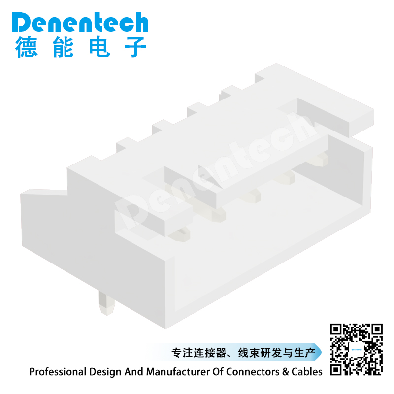 Denentech HA single row right angle 2.5mm straight board wafer connector
